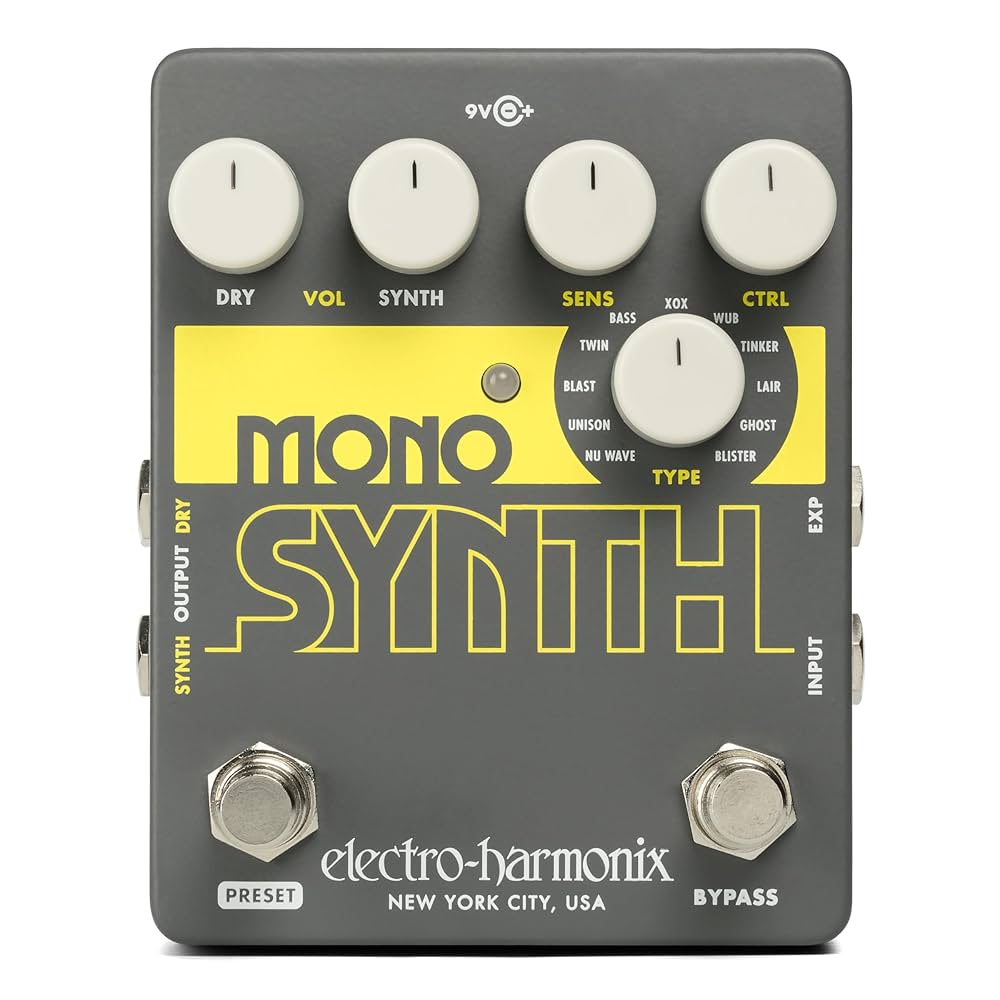 Electro Harmonix Mono Synth : Amazon.pl: Instrumenty muzyczne